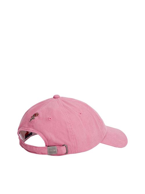 Cappellino in velluto a coste rosa Tommy Jeans | AW0AW17908THC